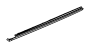 Image of CLADDING. Rear Sill, Sill. Right. [Body Color Sill. image for your Dodge