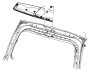 Image of Used for: NUT AND WASHER. Hex. M6X1.00. [Auto Level Rear Air. image for your 2024 Chrysler Voyager   