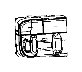 Image of SWITCH. Instrument Panel. [Instrument Panel Parts. image for your 2003 Dodge Ram 2500 ST REG CAB 8 FT BOX  