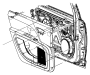 Door Interior Trim Panel (Rear, Lower)
