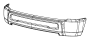 Image of Bumper Face Bar (Front) image for your Ram 1500 Classic  