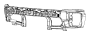 Image of Bumper Impact Absorber (Front) image for your Ram 1500  