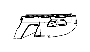 View Bumper Cover Support Rail (Upper) Full-Sized Product Image