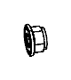 Nut. Arm. Control. (Rear, Upper, Lower). Part cannot be reused.