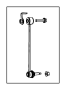 Image of Suspension Stabilizer Bar Link Nut image for your 2014 Ram 1500 SXT Standard Cab Pickup Fleetside  