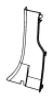 1GQ53BD1AC Door Pillar Post Trim Set (Rear, Upper)