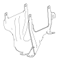 View BRACKET. Power Distribution Center.  Full-Sized Product Image