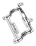 Image of BRACKET. Inverter Module. [INSTRUMENT PANEL PARTS. image for your 2008 Chrysler Sebring   