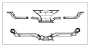 Image of DUCT. Demister. Right. image for your 2000 Chrysler 300 M