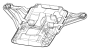 Image of Console Bracket image for your 2017 Ram 1500 SXT Extended Cab Pickup Fleetside 5.7L HEMI V8 A/T 4WD 