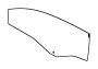 Image of GLASS. Quarter Window. Right. image for your 2008 Jeep Liberty   