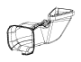Air. Hose. Duct. Inlet. (Front, Lower). Engine Air Intake Hose.