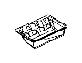View STORAGE TRAY, TRAY. ARMREST, Floor Console.  Full-Sized Product Image