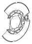 Plate. Shield. Backing. Brake. Splash. A backing plates used on.