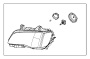 Image of BULB. Headlamp. Left, Right. [FRONT END PARTS MODULE]. image