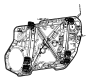 View CABLE. Inside Handle To Latch. Front Door. Left, Right, Right or Left, Used for: Right and Left, Used for: Right And Left.  Full-Sized Product Image