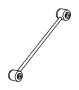 Link. Stabilizer. Bar. Suspension. Rod. Resists forward or.