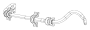 Suspension Stabilizer Bar (Front). Exc.Normal Suspension.