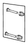 Image of PIN KIT. Disc Brake. Right or Left.  [Anti-Lock 4-Wheel Disc. image for your 2001 Chrysler 300 M