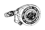Image of MODULE. STEERING COLUMN. [Black/Tan], [X81]. image for your 2013 Dodge Grand Caravan   