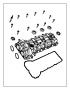 Image of SEAL. Left Side, Right Side, Used for: Right And Left.  Front Oil Control. image