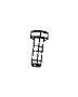 View SCREW. Pan Head. M10X1.50X30.00.  Full-Sized Product Image