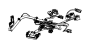 Image of WIRING. Seat Cushion. Passenger. Export. [No Description. image for your 2011 Dodge Challenger   