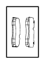 Image of Disc Brake Anti-Rattle Clip image for your 2019 Chrysler 300   