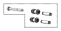 Image of PIN KIT. Disc Brake. [High Performance Brake. image for your Jeep Grand Cherokee  