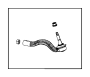 Image of Steering Tie Rod End image for your 2014 Jeep Grand Cherokee Overland Sport Utility 3.6L Pentastar V6 FLEX A/T RWD 