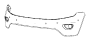 Image of Bumper Cover (Front, Upper) image for your 2024 Jeep Grand Cherokee L Laredo Sport Utility  