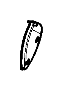 Image of HANDLE. Seat Release. Left. [BLACK/LT DIESEL GRAY]. image for your Chrysler