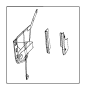 View HANDLE. Seat Recliner. Left.  Full-Sized Product Image