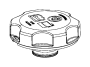 Cap. Coolant. Reservoir. A cover that prevents.