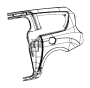 PANEL. Body Side Aperture Outer. Rear. Left. image for your Chrysler Pacifica  