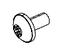 View SCREW, Used for: BOLT AND WASHER. DOOR SLIDE MECHANISM TO DOOR, Hex Head, Recessed Torx Head. M8X1.25X16.00, SPRINTER. Mounting.  Full-Sized Product Image