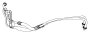 View Used for: HOSE AND TUBE. Used for: Oil Cooler Pressure and Return.  Full-Sized Product Image 1 of 7