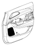 View PANEL. Front Door Trim. Right.  Full-Sized Product Image 1 of 1