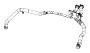 Image of HVAC Heater Hose Assembly image for your 2020 Dodge Charger   