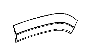 View MOLDING. Wheel Flare. Quarter Panel. Left.  Full-Sized Product Image