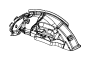View INSULATION, SILENCER. Wheelhouse, Wheelhouse Inner. Rear. Left, Left Rear, Right.  Full-Sized Product Image