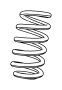 View SPRING. Rear Coil. Left, Left Rear, Right, Right Rear.  Full-Sized Product Image 1 of 7
