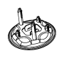 View Plate. Spare Tire Cover.  Full-Sized Product Image 1 of 2
