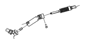 View SHAFT. Steering column intermediate. Lower Steering Column.  Full-Sized Product Image