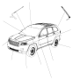 View Liftgate Object Sensor Full-Sized Product Image