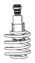View SPRING. Front Coil. Left, Left Front, Right, Right Front.  Full-Sized Product Image
