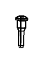 Image of SCREW. SPECIAL.SHOULDER. M5X0.8X31.50. image for your 2007 Chrysler Sebring Limited  