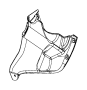 Image of Fender Liner Extension (Front, Upper) image for your Ram 1500 Classic  