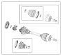 Image of CLAMP. Boot. [6-Spd Aisin F21-250 HD. image