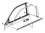 View MOLDING. Day Light Opening. Front Door. Left.  Full-Sized Product Image